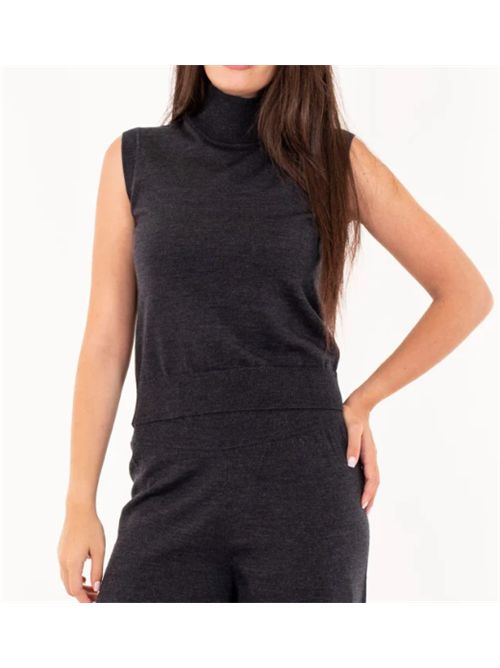 Lupetto senza maniche in lana merinos Alpha Studio ALPHA STUDIO | AD-4000H-2004